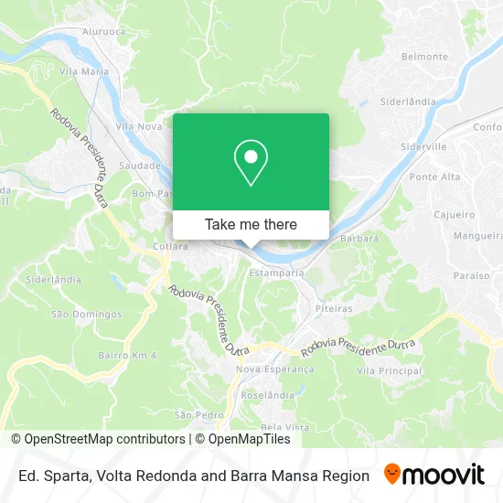Ed. Sparta map