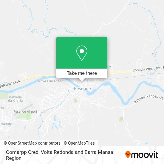 Comarpp Cred map