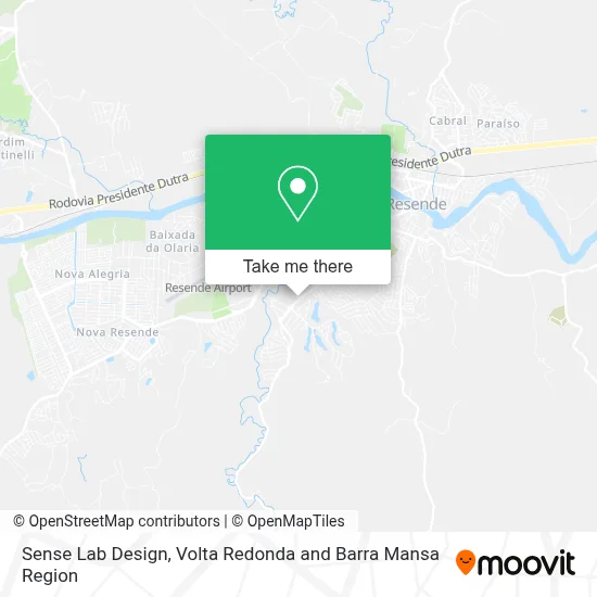 Sense Lab Design map