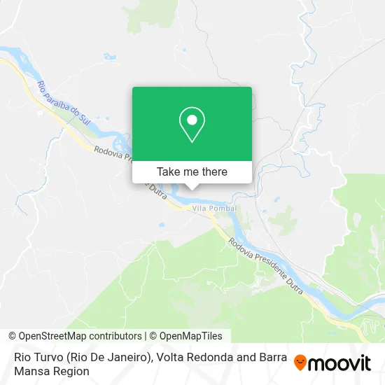 Rio Turvo (Rio De Janeiro) map