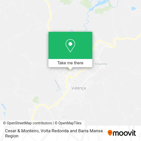 Cesar & Monteiro map