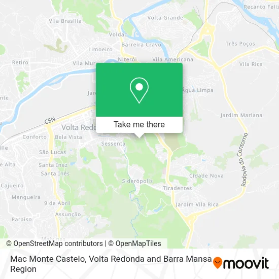 Mac Monte Castelo map
