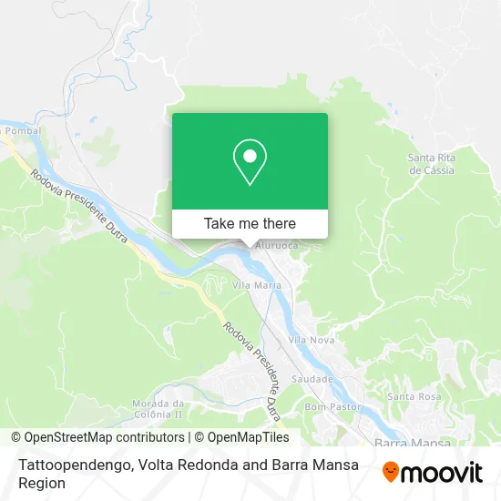 Tattoopendengo map