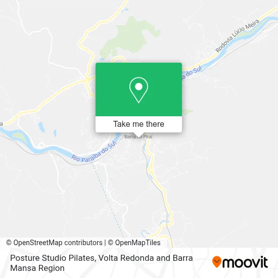 Posture Studio Pilates map