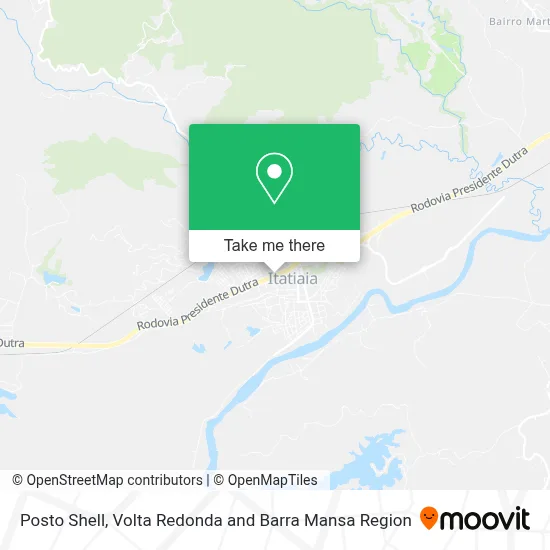 Posto Shell map