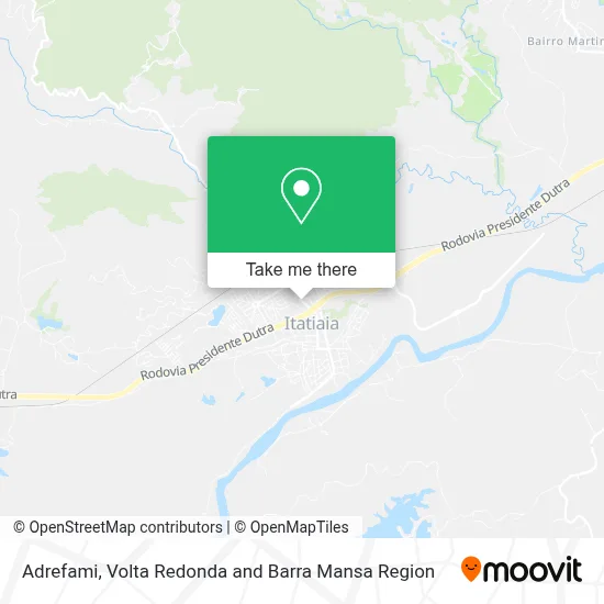 Adrefami map