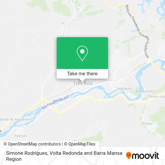 Simone Rodrigues map