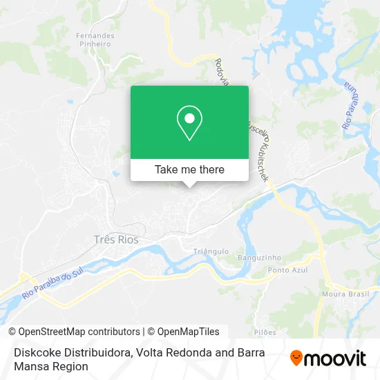 Diskcoke Distribuidora map