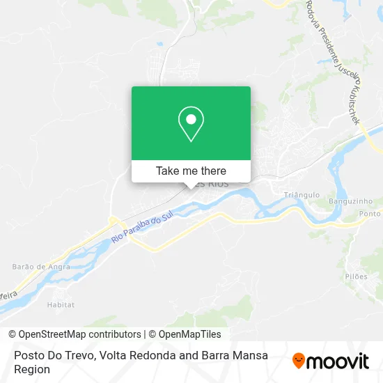 Posto Do Trevo map