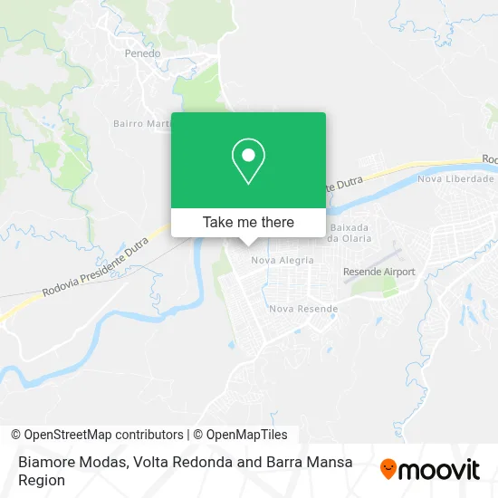 Biamore Modas map