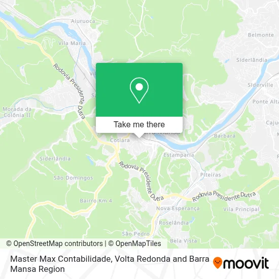 Master Max Contabilidade map