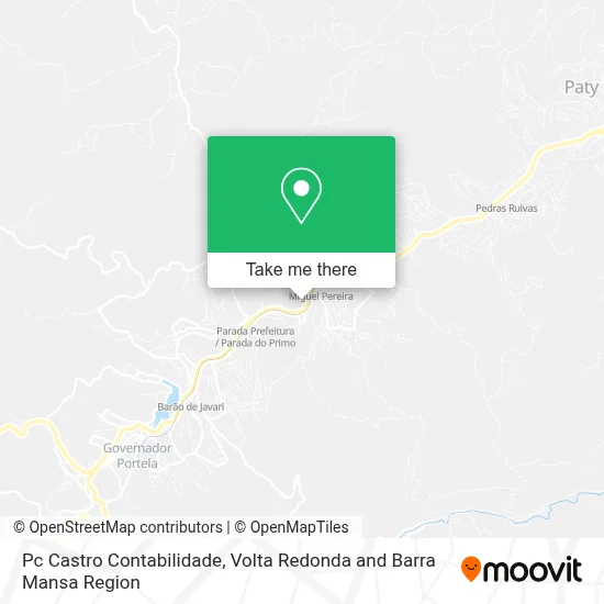 Pc Castro Contabilidade map