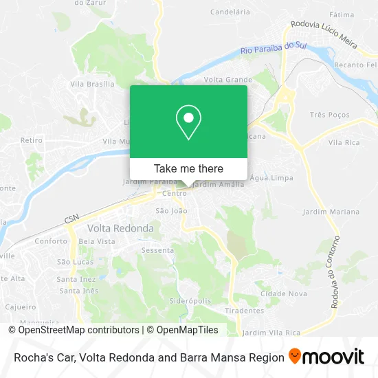 Rocha's Car map