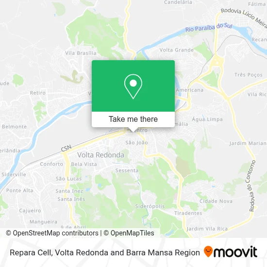 Repara Cell map