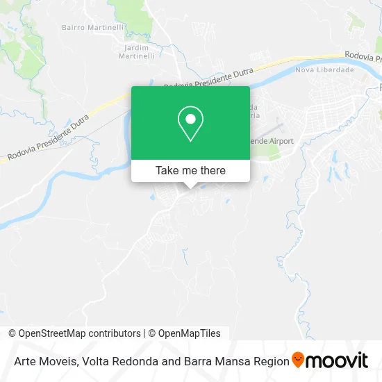 Arte Moveis map