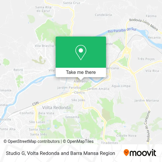 Studio G map
