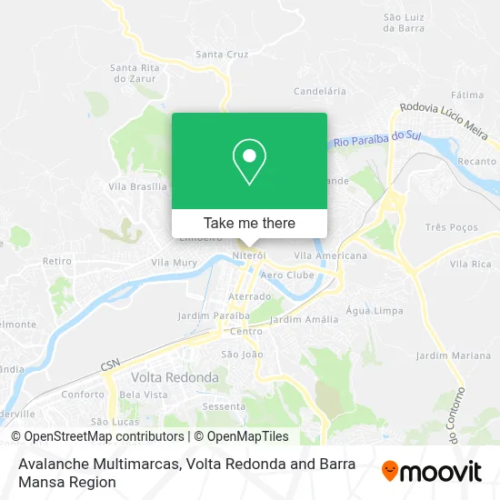 Avalanche Multimarcas map