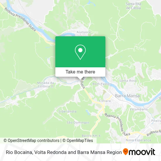 Rio Bocaina map