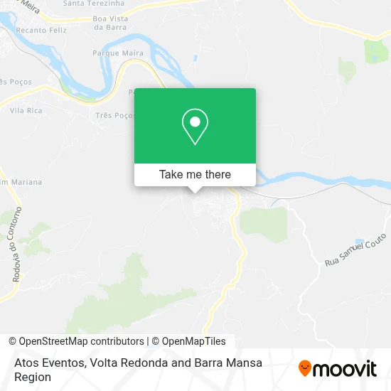 Atos Eventos map