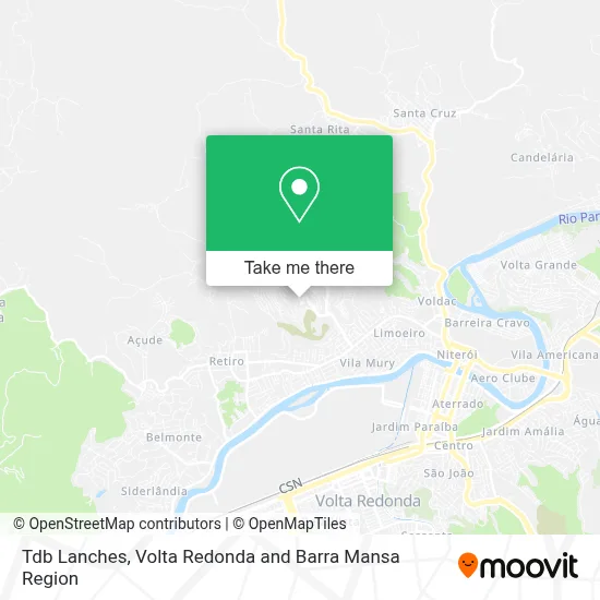 Tdb Lanches map