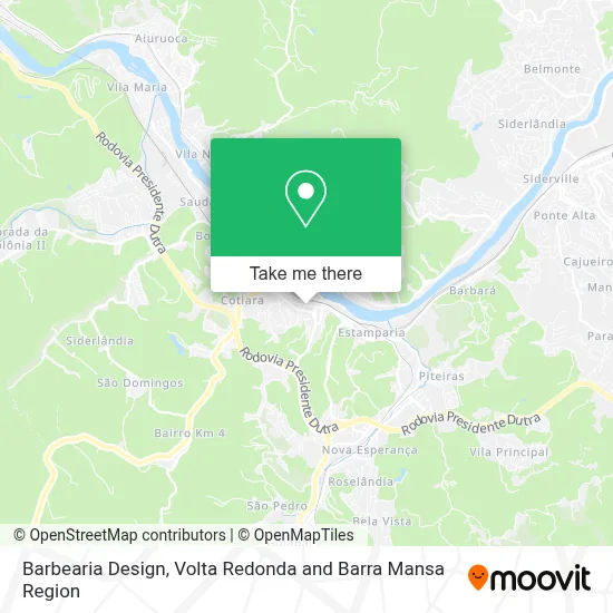 Barbearia Design map