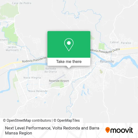 Next Level Performance map