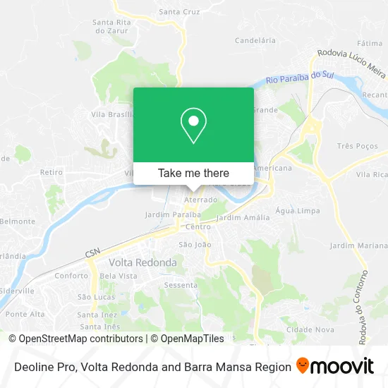 Deoline Pro map