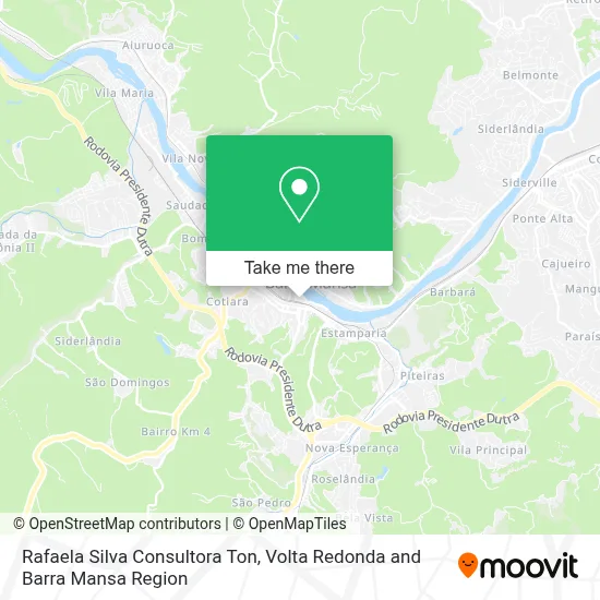 Rafaela Silva Consultora Ton map