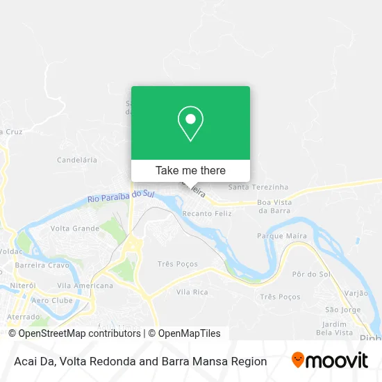 Acai Da map