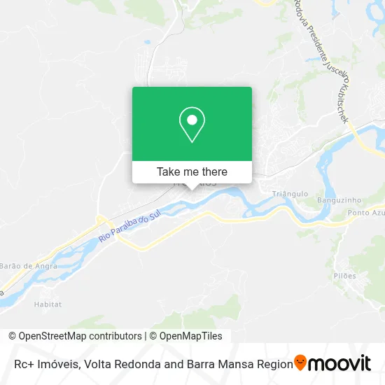 Rc+ Imóveis map