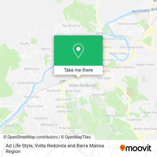 Ad Life Style map