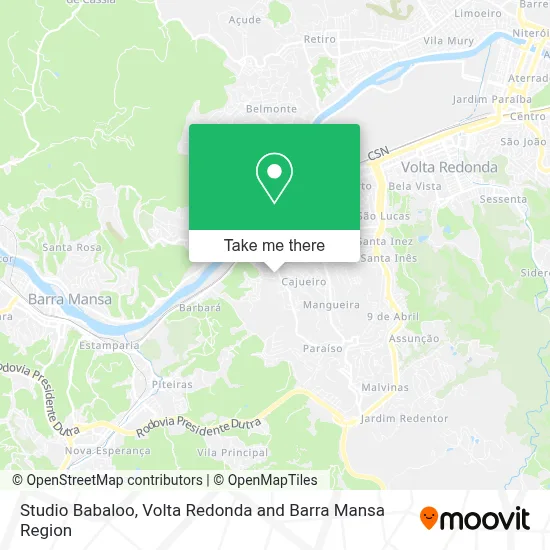 Studio Babaloo map