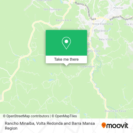 Rancho Minaíba map