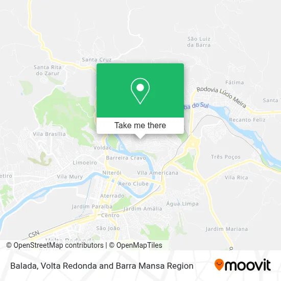 Balada map