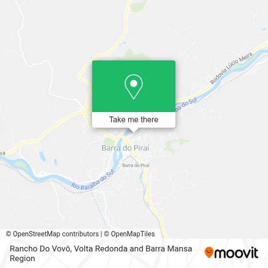 Rancho Do Vovô map
