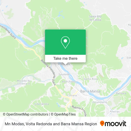 Mn Modas map
