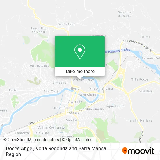 Doces Angel map