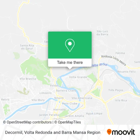 Decormil map