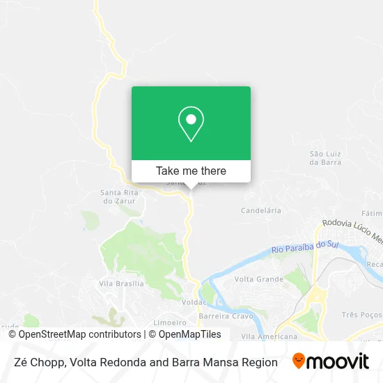 Zé Chopp map