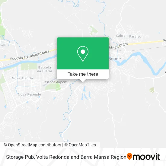 Storage Pub map