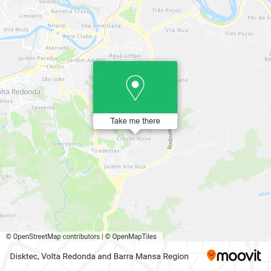 Disktec map