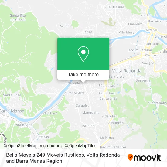 Bella Moveis 249 Moveis Rusticos map