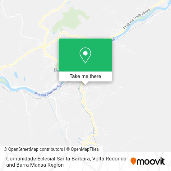 Comunidade Eclesial Santa Barbara map