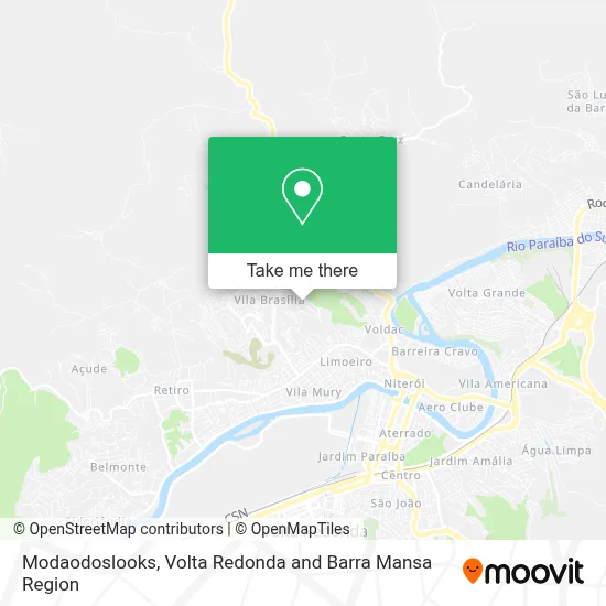 Modaodoslooks map