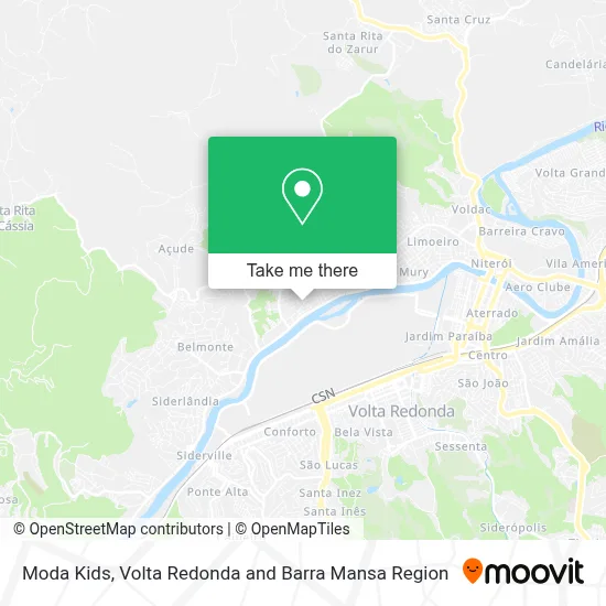 Moda Kids map