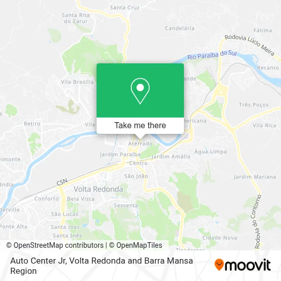 Auto Center Jr map