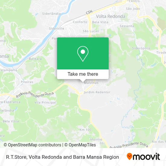 R.T.Store map