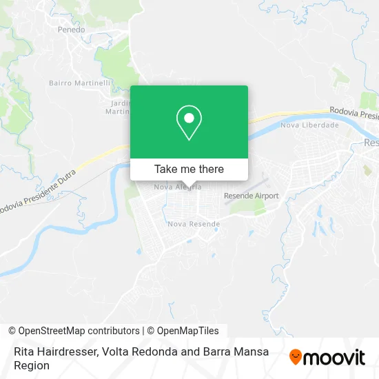 Rita Coiffeur map