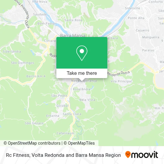 Rc Fitness map