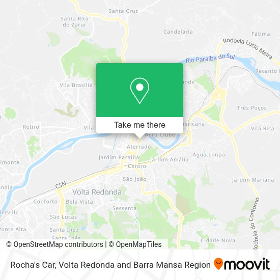 Rocha's Car map